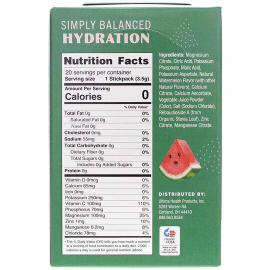 Ultima Replenisher Electrolyte Drink Mix Packets, ULTR